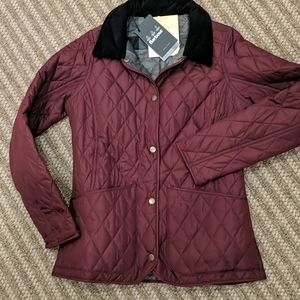 Barbour New Montrose Quilt Jacket Winter Tartan 8